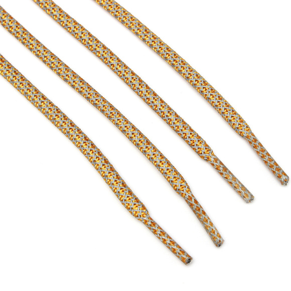 3M Reflective 49" in Yellow Round Rope Shoelaces - Picture 3 of 4